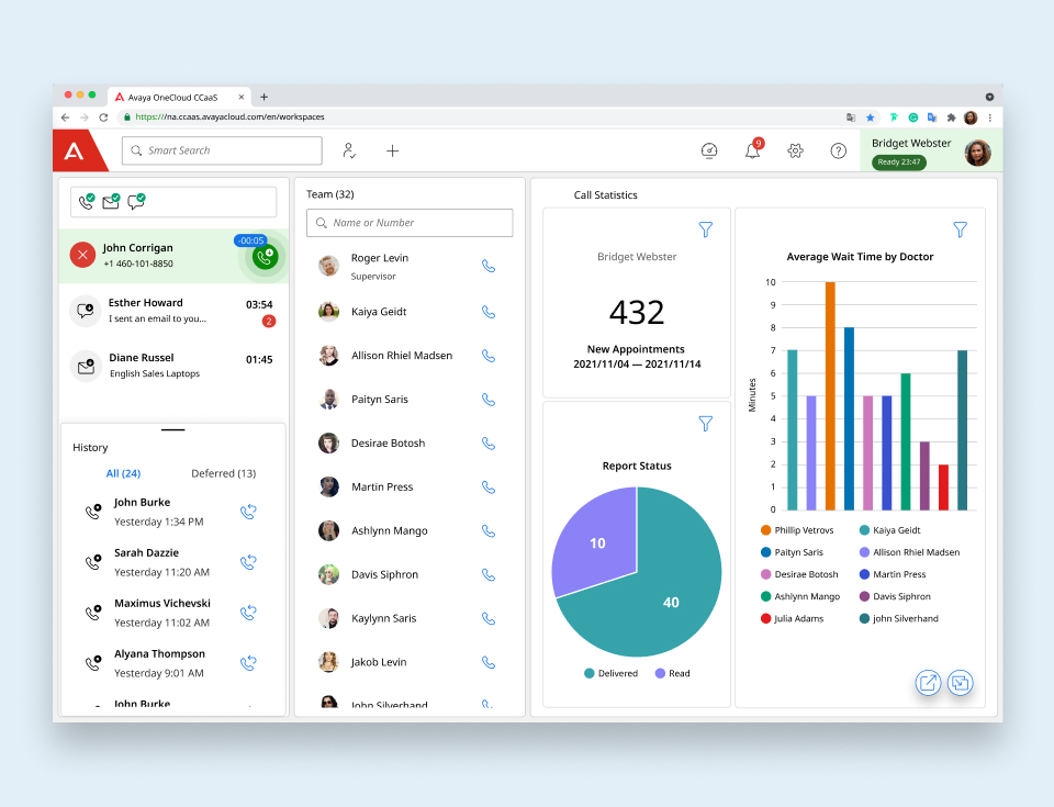 Illustration of multiple iphone screens